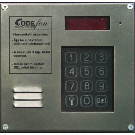 EVKT 800 RFID proximity központi egység